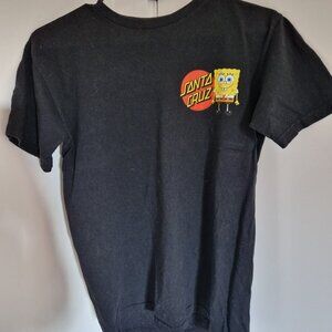 Santa Cruz Spongebob squarepants tshirt size S great condition